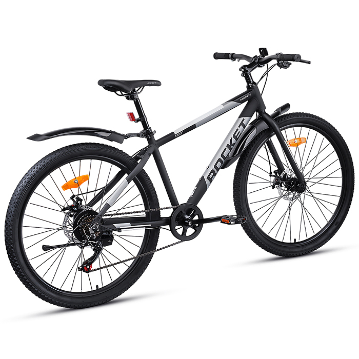 Велосипед 26" Rocket Ranon 26, цвет черный, размер 16"