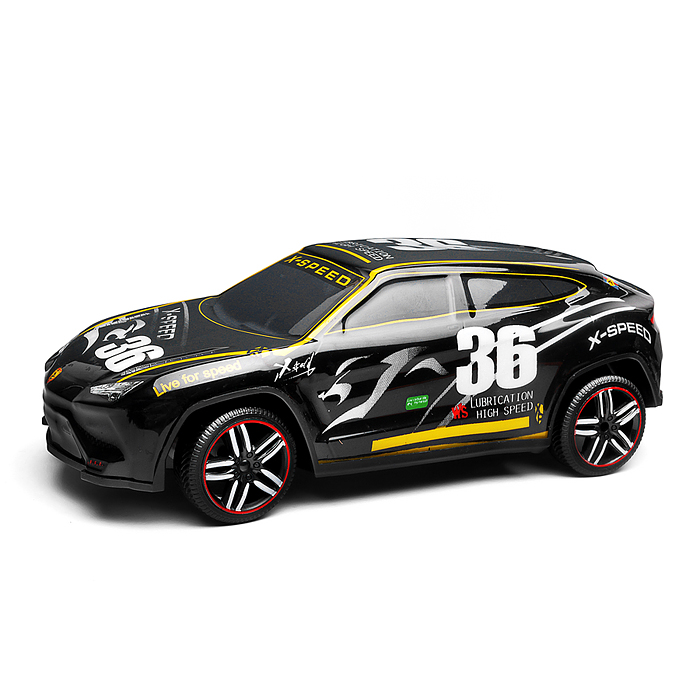 Машина 698-36 "Супер гонщик" на р/у, 27 MHz, в коробке