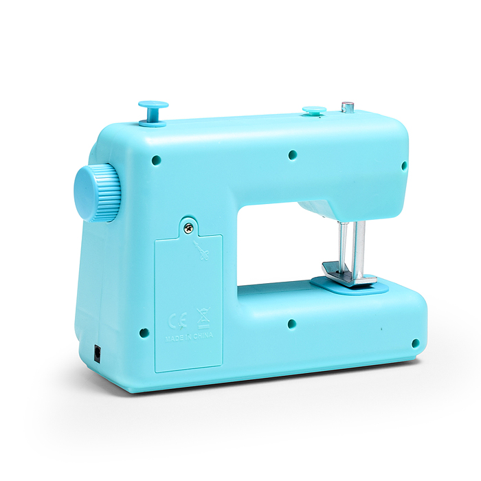 Бытовая техника HJ631 "Швейная машинка" в коробке (цвет голубой)