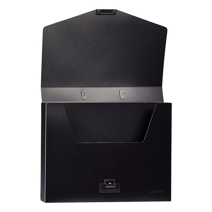 Фото к товару Портфель "Daily" на замке, пластиковый 900 мкм, для документов A4, 1 отделение, непрозрачны Портфель "Daily" на замке, пластиковый 900 мкм, для документов A4, 1 отделение, непрозрачны