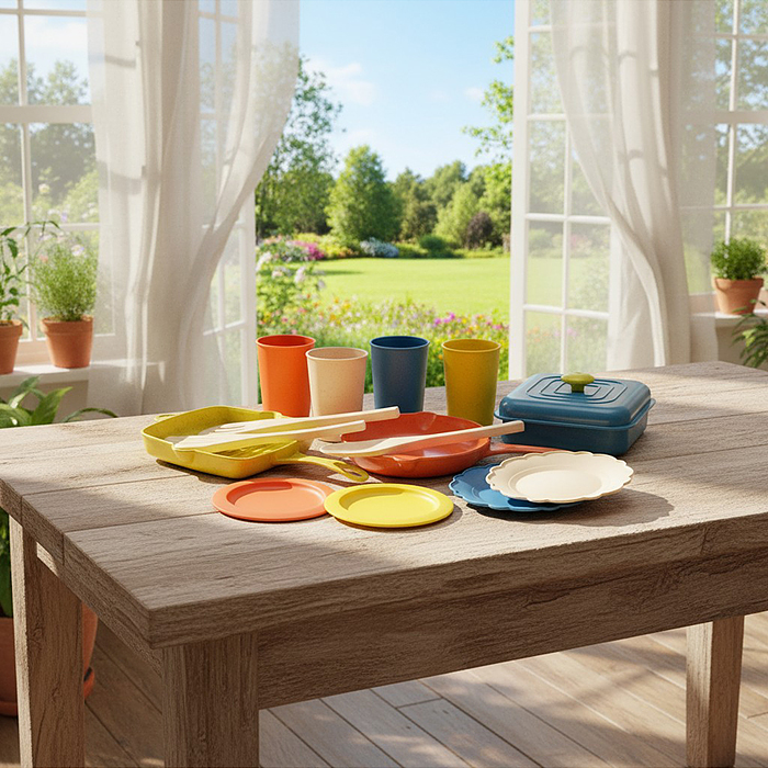 Набор посуды SK310C "Вкусный обед" в коробке