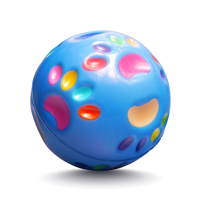 Мяч детский 00-7973 "Лапка" PU (7см) в коробке