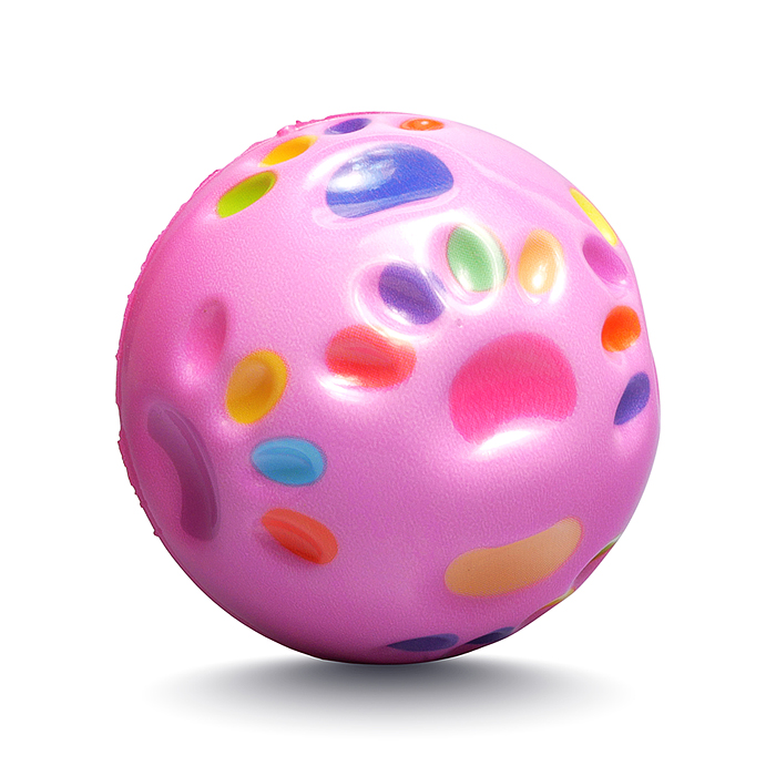 Мяч детский 00-7973 "Лапка" PU (7см) в коробке