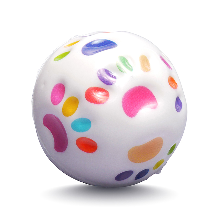 Мяч детский 00-7973 "Лапка" PU (7см) в коробке