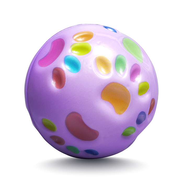 Мяч детский 00-7973 "Лапка" PU (7см) в коробке