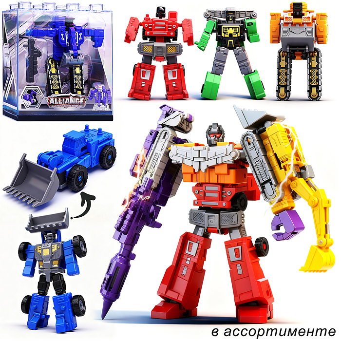 Робот MJL-001 "Страж правосудия" в коробке