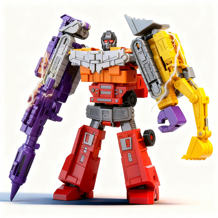 Робот MJL-001 "Страж правосудия" в коробке