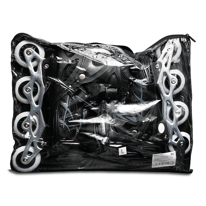 Ролики детские, размер L (цвет черный)