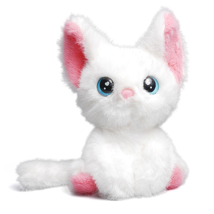 Мягкая игрушка M1695 "Кошка Ириска" 18 см