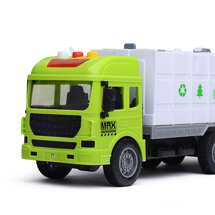 Машина 346-1 "Мусоровоз‑Чистюля" в коробке 
