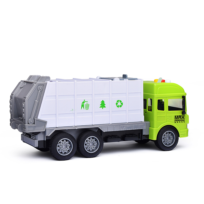 Машина 346-1 "Мусоровоз‑Чистюля" в коробке 