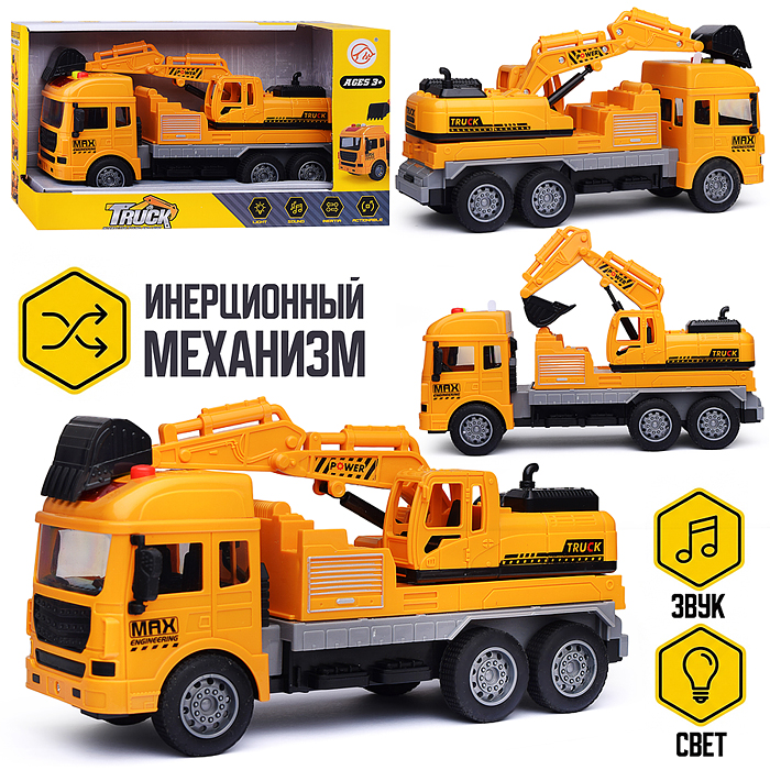 Машина 340-1 "Бурлак" в коробке Машина 340-1 "Бурлак" в коробке