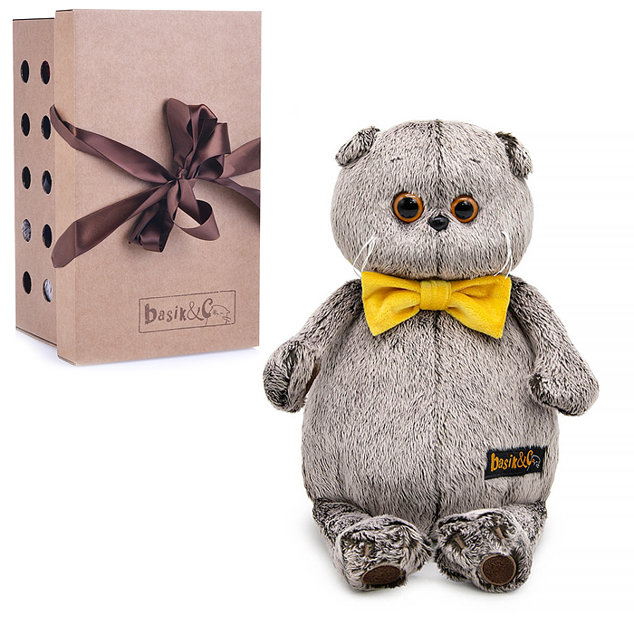 Кот Басик в галстуке-бабочке