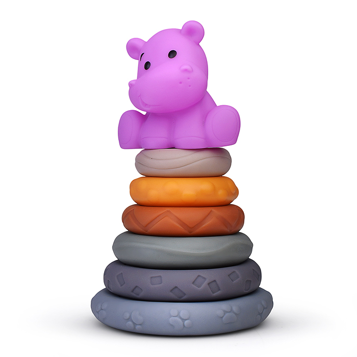 Пирамидка KM251C-2 "Бегемотик" в сетке