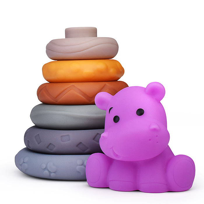 Пирамидка KM251C-2 "Бегемотик" в сетке