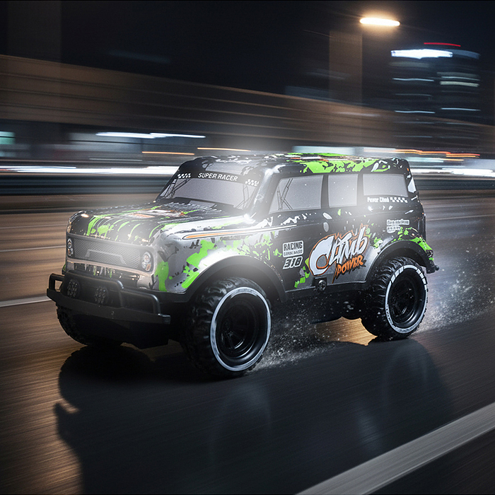 Машина YD080-2 "Скорость дороги" 1:20, свет, звук, в коробке