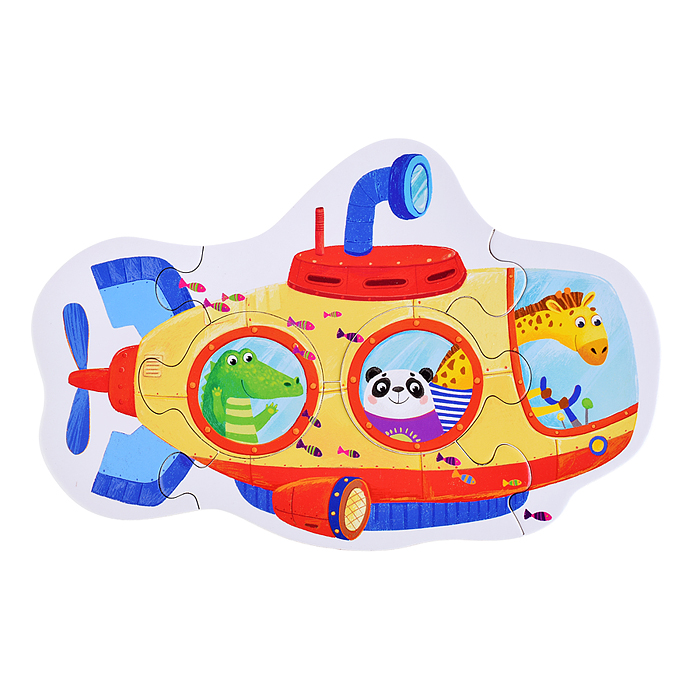 IQ Пазл напольный. Машинки (Cars 3л) 3+