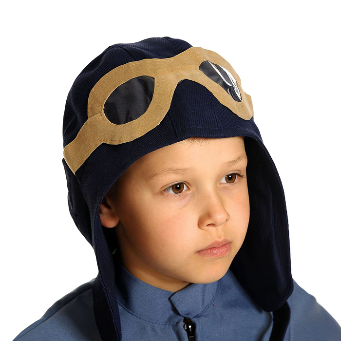 Шлем Летчика, карнавальный детский Шлем Летчика, карнавальный детский