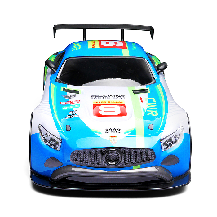 Машина 698-9 "Скоростной вираж" на р/у, 27 MHz, в коробке