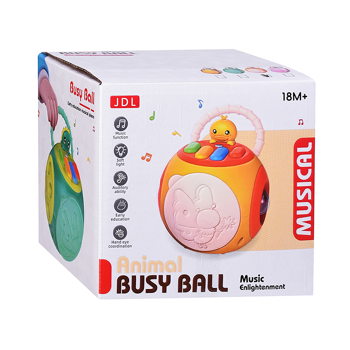 Фото к товару Игрушка развивающая 8029B "Волшебный шар" свет, звук, в коробке Игрушка развивающая 8029B "Волшебный шар" свет, звук, в коробке