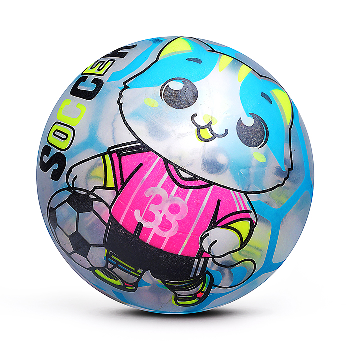 Фото к товару Мяч надувной детский PVC 00-8114 "Забавный енотик" 22см Мяч надувной детский PVC 00-8114 "Забавный енотик" 22см