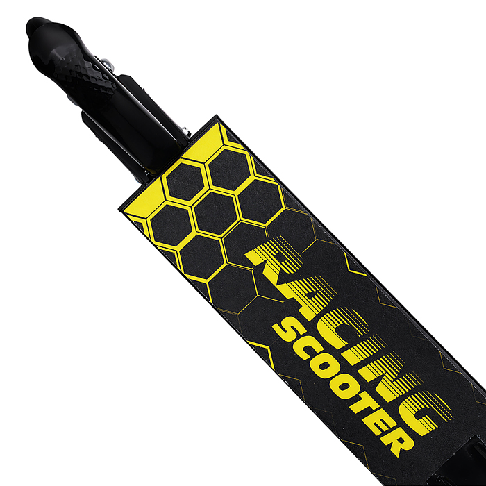 Самокат U038445Y 2-х кол., черный, PU, ABEC 7, в коробке