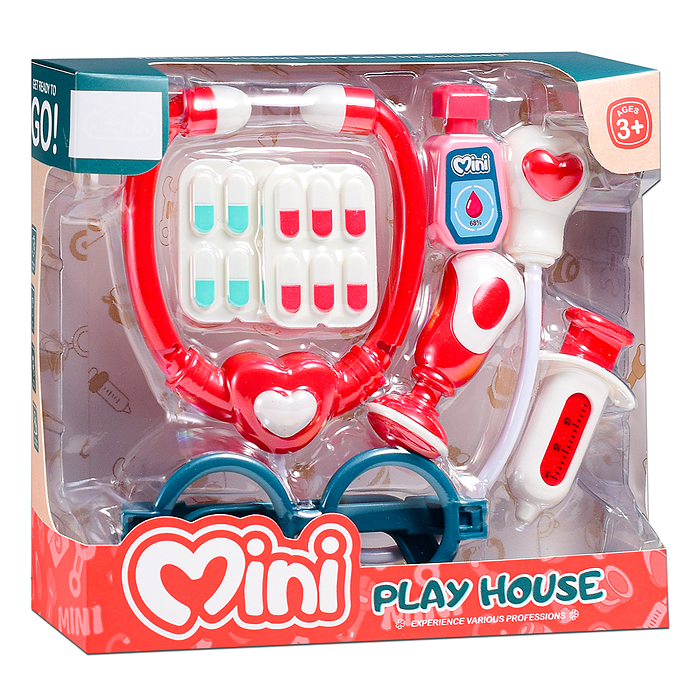 Набор доктор 623-511 "Доктор спешит на помощь!" в коробке