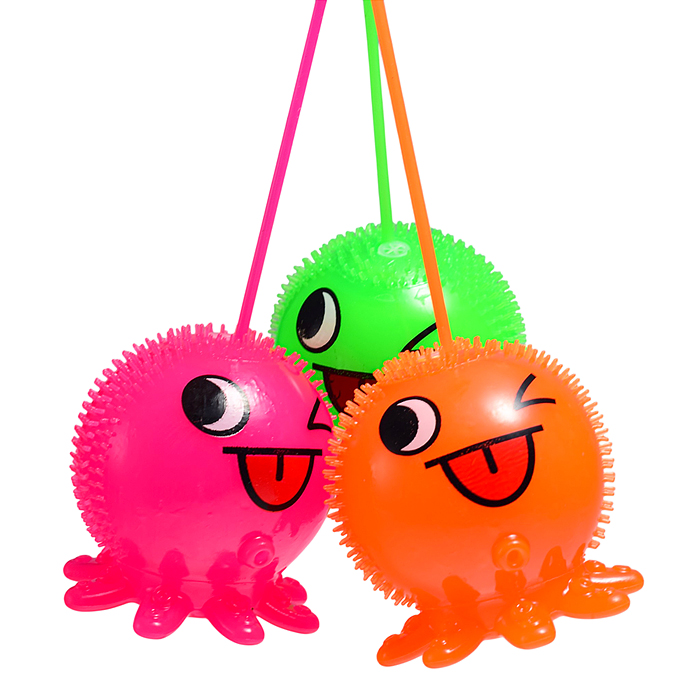 Игрушка-пищалка 00-8171 "Смайлик" в коробке