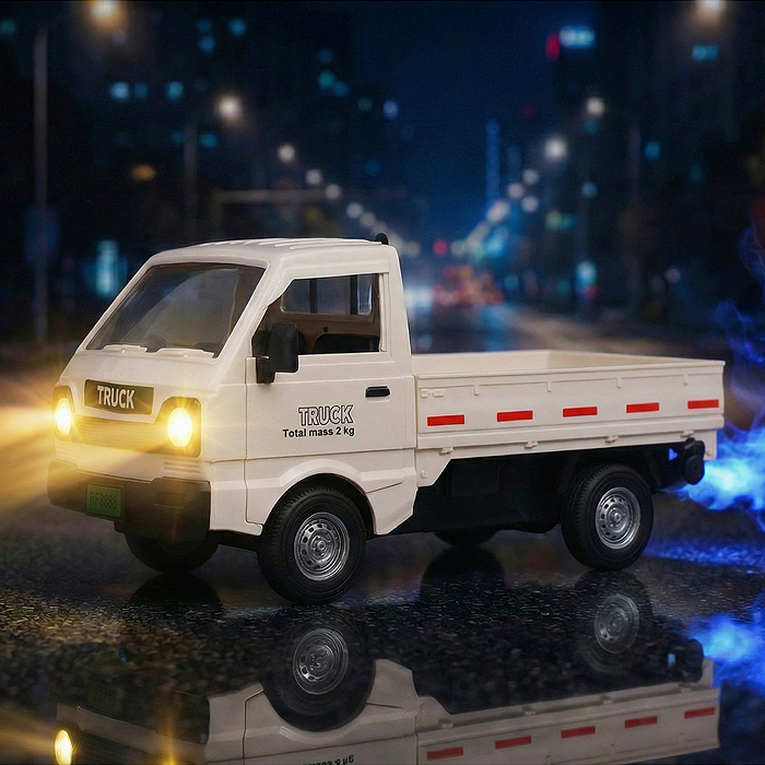 Машина 323-7A "Пикап" 1:16, свет, звук, в коробке