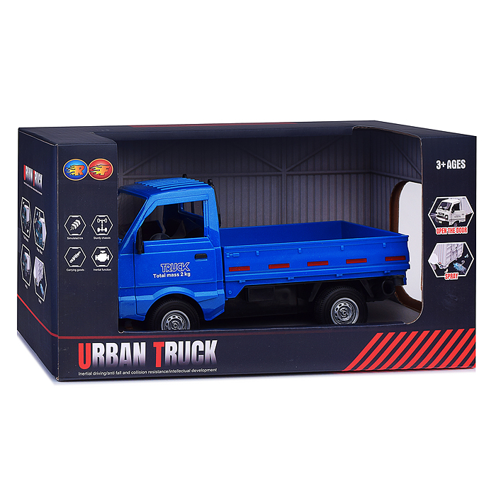 Машина 323-7A "Пикап" 1:16, свет, звук, в коробке