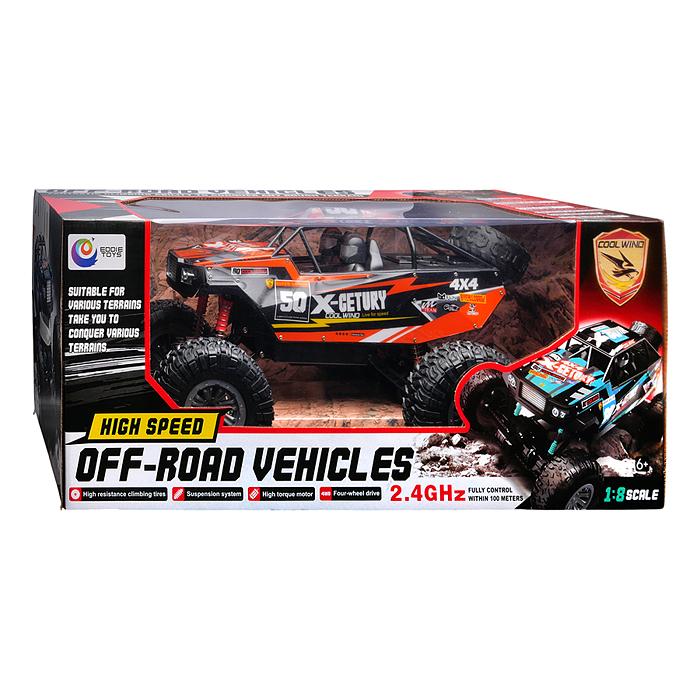 Машина XP999-1A "Дорожный воин" на р/у, 27 MHz, в коробке