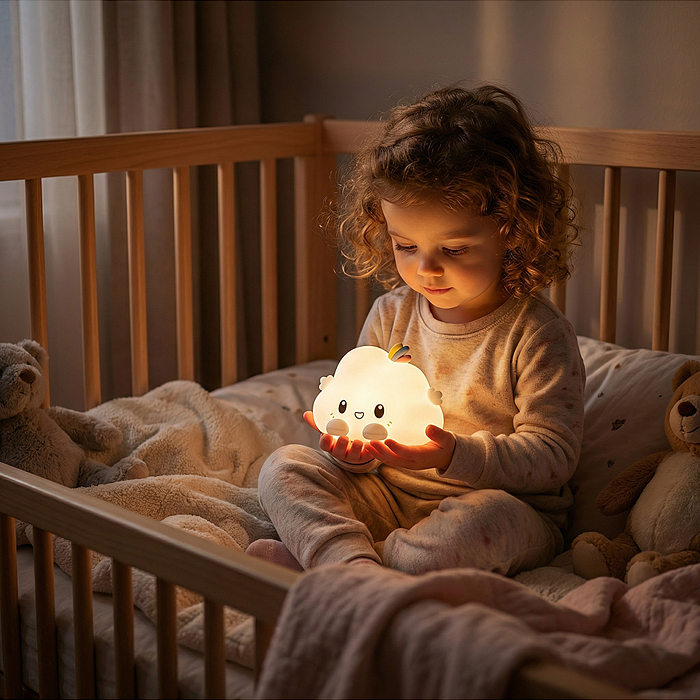 Ночник 00-8060 "Облачко с радугой" в коробке