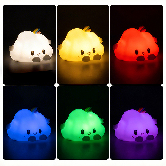 Ночник 00-8060 "Облачко с радугой" в коробке