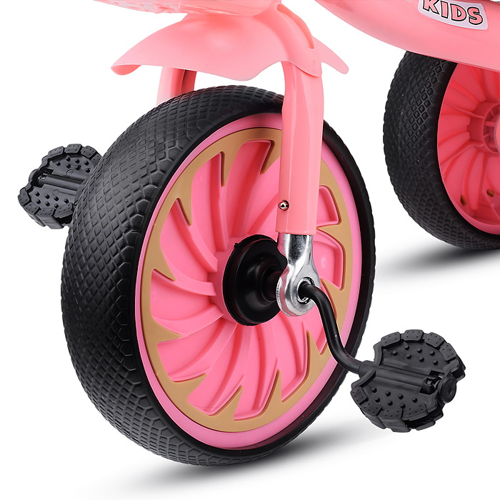 Фото к товару Велосипед MLX-107-PK 3-х колесный, розовый Велосипед MLX-107-PK 3-х колесный, розовый