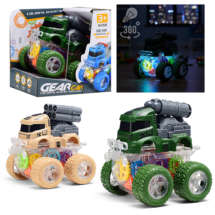 Машина YM-1101A "Военный трюк" в коробке Машина YM-1101A "Военный трюк" в коробке