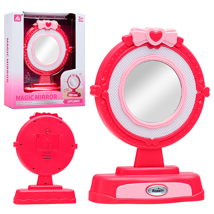 Бытовая техника HJ643 "Зеркало"( свет, звук) в коробке