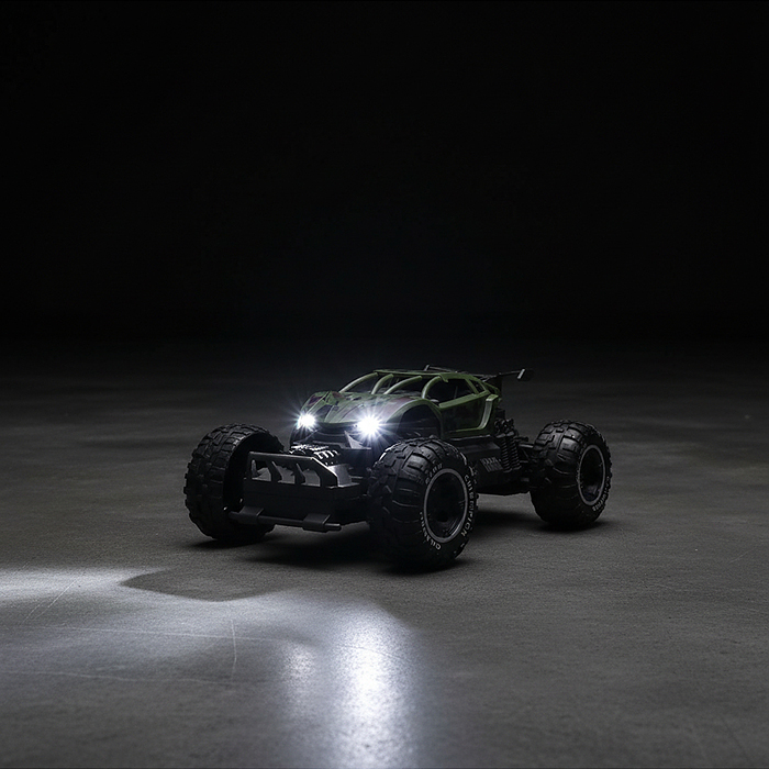 Машина 869-39-2M "Вездеход с прицепом 5" р/у, 27 MHz, в коробке