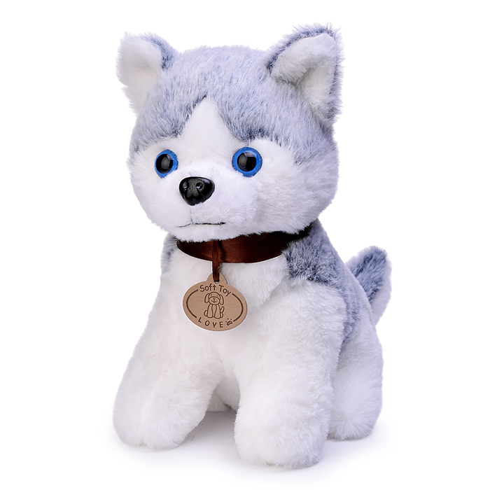 Мягкая игрушка M1673 "Собака Джек" 24 см