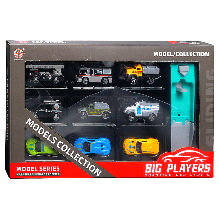 Набор машин 382-1 "Военный патруль" в коробке