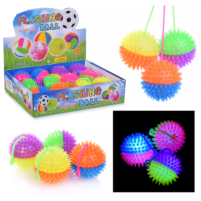 Игрушка-пищалка 00-1168 "Диско шар" (7,5 см) в коробке