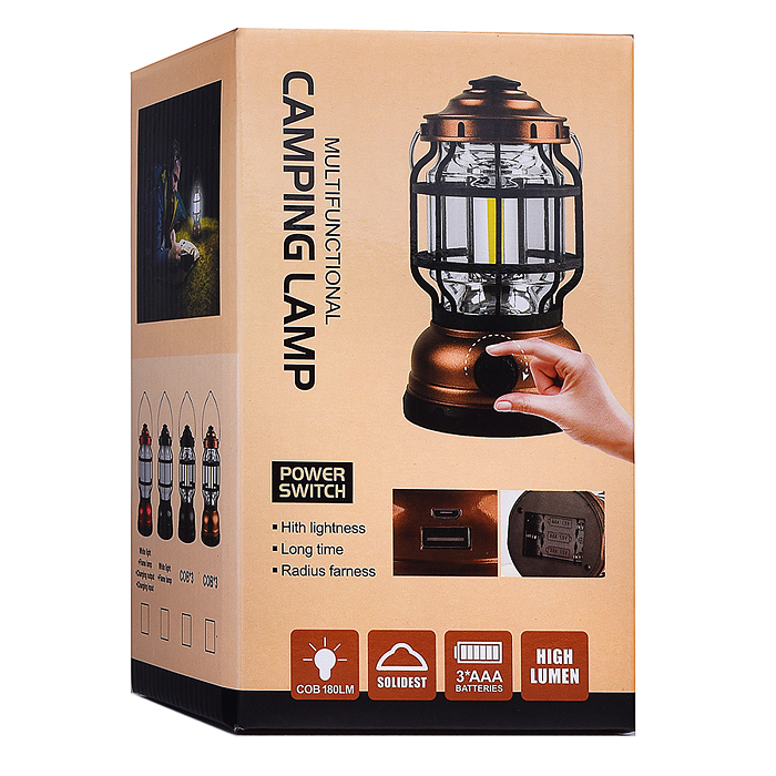 Фото к товару Светильник 00-8061 "Фонарик" в коробке Светильник 00-8061 "Фонарик" в коробке