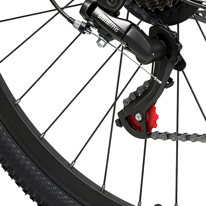 Велосипед 26" Rocket Rower, цвет салатовый, размер 18"