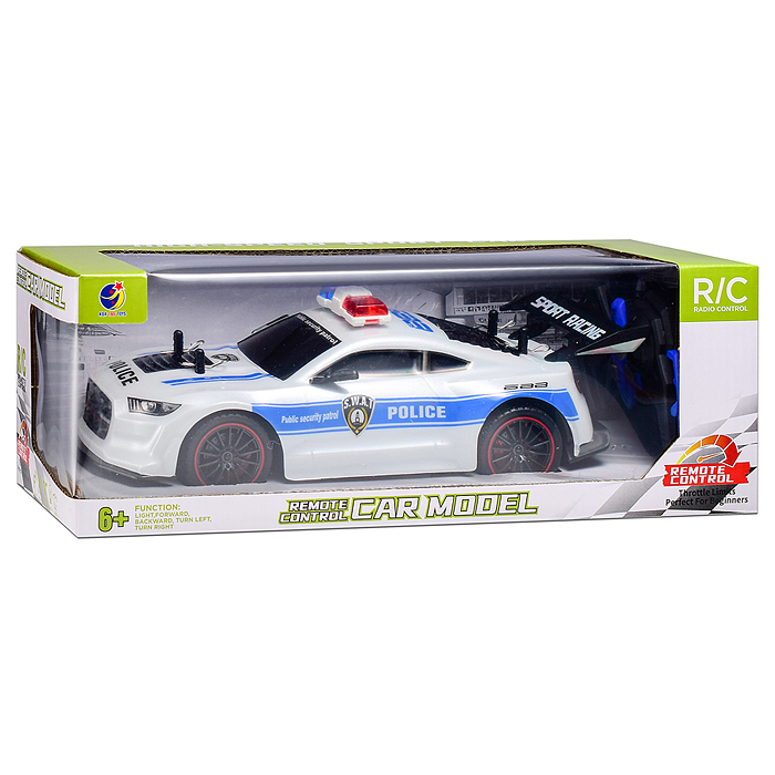 Машина KQX165-P11 "Полицейский шторм" р/у, 27 MHz. в коробке