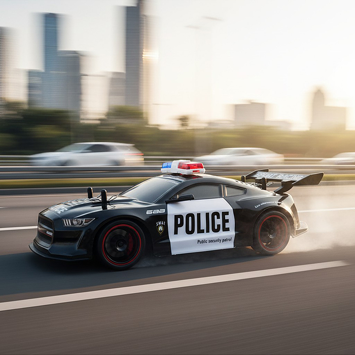 Машина KQX165-P11 "Полицейский шторм" р/у, 27 MHz. в коробке