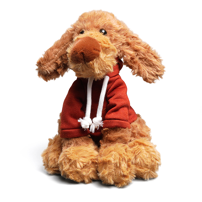 Мягкая игрушка M1696 "Зверюшка в кофточке" 23 см