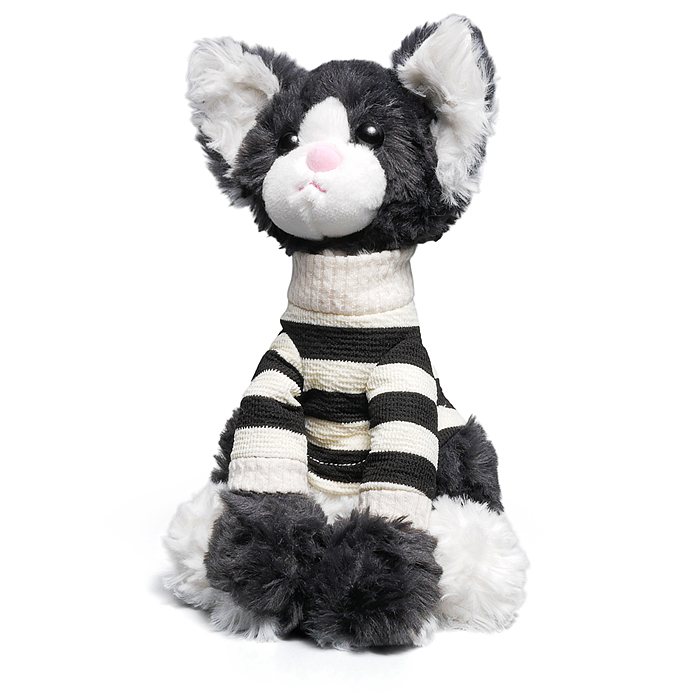 Мягкая игрушка M1696 "Зверюшка в кофточке" 23 см