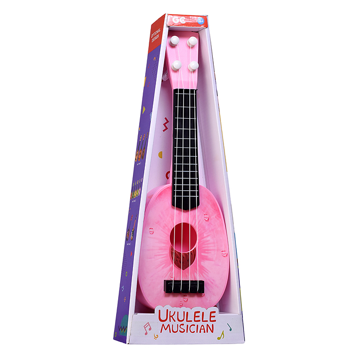 Фото к товару Гитара 77-06B "Сочные фрукты" в коробке Гитара 77-06B "Сочные фрукты" в коробке