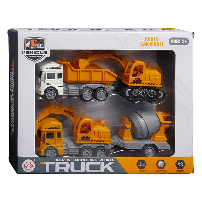 Фото к товару Машина 219-3 "Стройка мечты" в коробке Машина 219-3 "Стройка мечты" в коробке