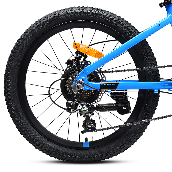 Фото к товару Велосипед 20" Rocket Rower, цвет синий, размер 11" Велосипед 20" Rocket Rower, цвет синий, размер 11"