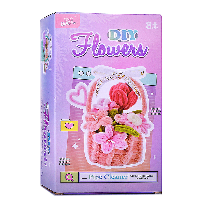 Набор творческая мастерская A84 "Цветы в корзинке-4" в коробке